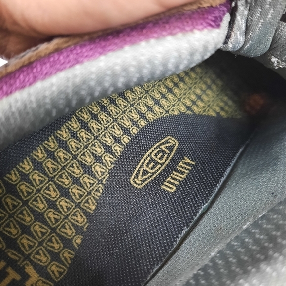 Keen Utility Women's Detroit XT Steel Toe Brown and Purple Size 8.5W Women's - Picture 13 of 13